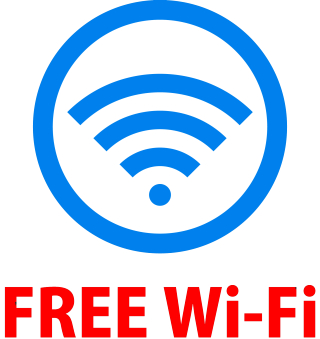 FREE Wi-Fi　ご利用可能になりました